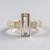 Bague en or et Topaze multicolore d'Ukraine  (de Melo)