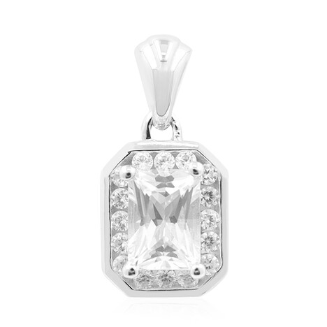 Ciondolo in argento con Danburite