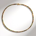 Collana in argento con Tormalina Namibiana