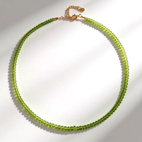 Collana in argento con Peridoto