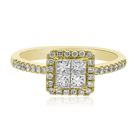 Anello in oro con Diamante SI1 (H) (CIRARI)