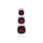 Mozambique Garnet Silver Pendant (MONOSONO COLLECTION)
