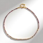 Collana in argento con Spinello Fancy