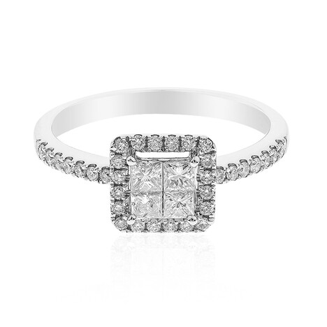 Anello in oro con Diamante SI1 (H) (CIRARI)