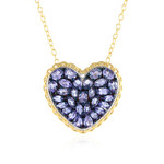 Collana in argento con Tanzanite (Gems en Vogue)