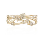 Gouden ring met een I2 Bruine Diamant (SUHANA)