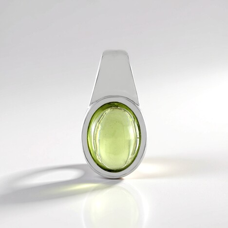 Ciondolo in argento con Peridoto Arizona