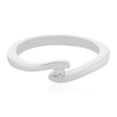 Anillo en plata con Diamante I2 (H)