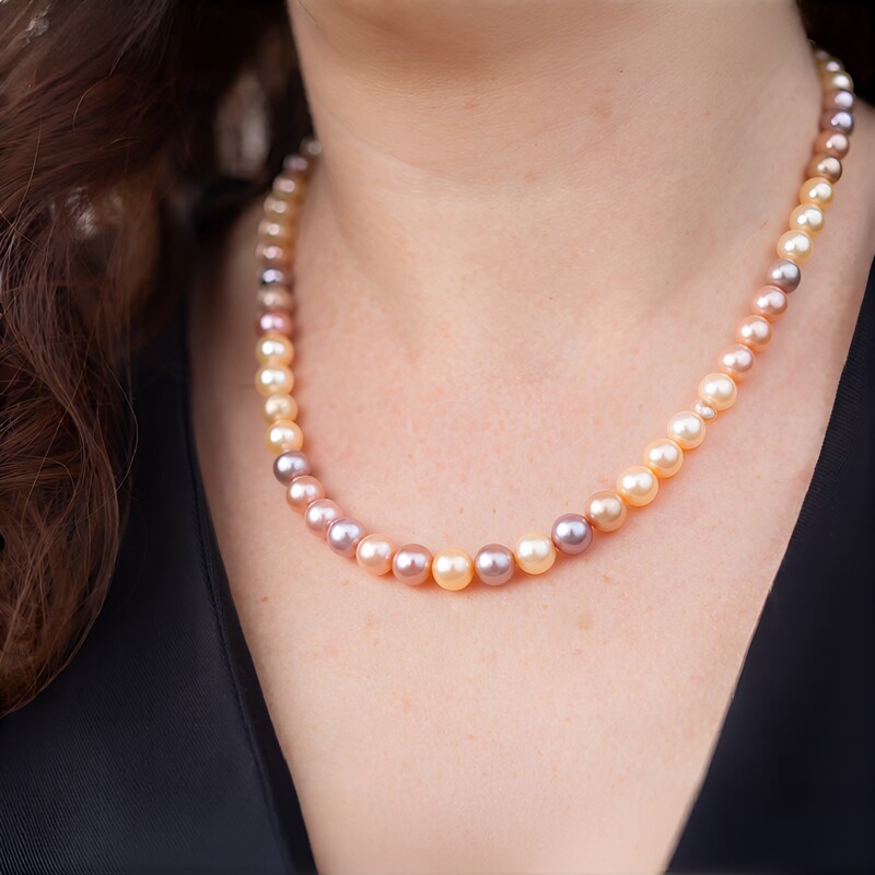 Ming Pearl Silver Necklace (TPC)