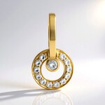 Ciondolo in oro con Diamante SI1 (G) (Annette)