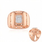 Bague en argent et Zircon (de Melo Essence)