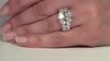 Zilveren ring met zirkonen (de Melo Essence)