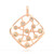 Pendentif en or et Diamant rose de France SI1 d'Argyle  (Annette)