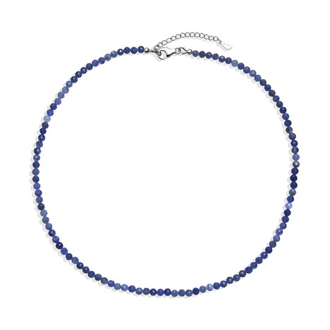 Collier en argent et Sodalite