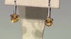 Pendientes en plata con Citrino