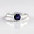 Anello in argento con Iolite