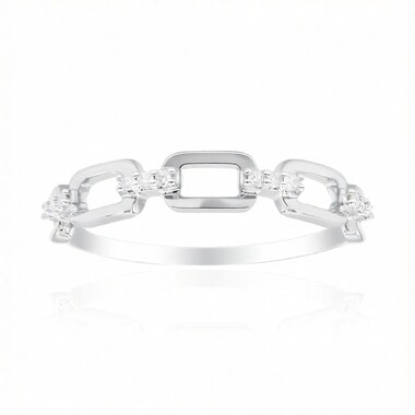 Bague en or et Diamant SI1 (G) (Annette)