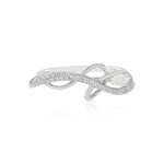 Anello in argento con Opale di Welo (MONOSONO COLLECTION)