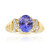 Bague en or et Tanzanite AAA (CIRARI)