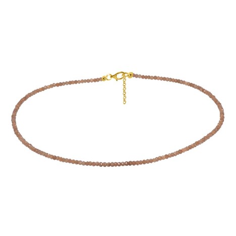 Collier en argent et Pierre de lune de Kangayam