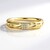 Anello in oro con Diamante Champagne I2 (Ornaments by de Melo)