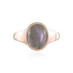 Anello in argento con Labradorite Porpora Maniry (KM by Juwelo)