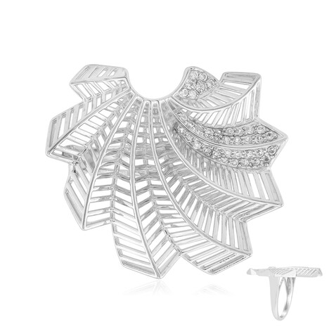 Zirkon-Silberring (MONOSONO COLLECTION)