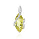 Colgante en plata con Quarzo limón