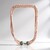 Collana in argento con Perla d'Acqua Dolce Rosa (TPC)