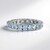 Anello in argento con Acquamarina Brasiliana