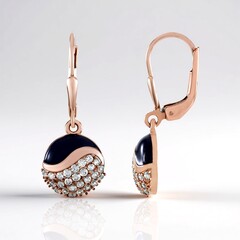 Orecchini in argento con Zircone