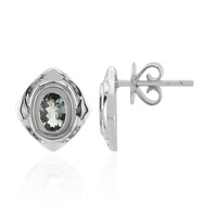 Orecchini in argento con Tanzanite (non riscaldata) (Pallanova)
