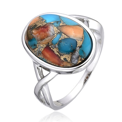 Anello in argento con Gemma