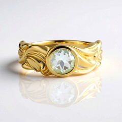 Anello in argento con Acquamarina Brasiliana (de Melo Essence)