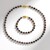 Parure en argent et Saphir multicolore (Riya)