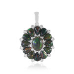 Mezezo-Opal-Silberanhänger