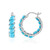 Sleeping Beauty Turquoise Silver Earrings