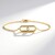 Bracciale in argento con Topazio Bianco