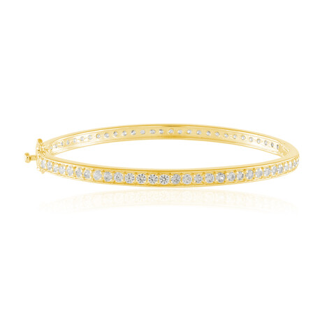 Brazalete en plata con Zircón (de Melo Essence)