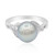 Anello in oro con Perla Tahitiana (TPC)