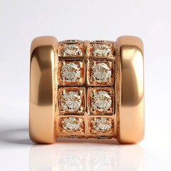 Ciondolo in oro con Diamante Rose de France SI1 di Argyle (Annette)