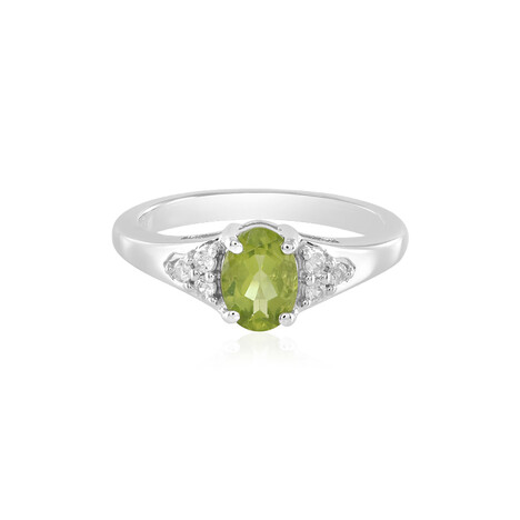 Peridot-Silberring
