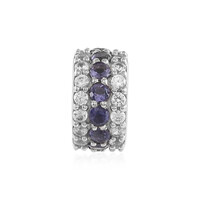 Iolite Silver Pendant