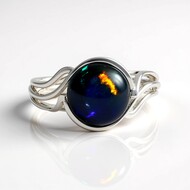 Anello in argento con Opale Mezezo (de Melo)