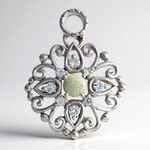 Ciondolo in argento con Spectrolite