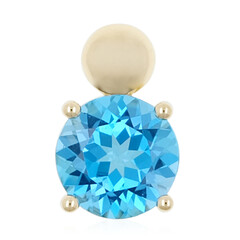 Pendentif en or et Topaze de Marambaia (de Melo)