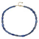 Collier en argent et Aventurine bleue
