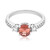 Bague en or et Grenat mandarine (CIRARI)