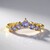 Anello in argento con Tanzanite