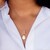 White Freshwater Pearl Silver Pendant (MONOSONO COLLECTION)